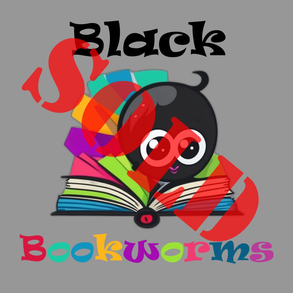 Black Bookworms Business Brand Bundle (Logo Files + Reservation to Purchase .Com Web Domain and Social Media Pages)