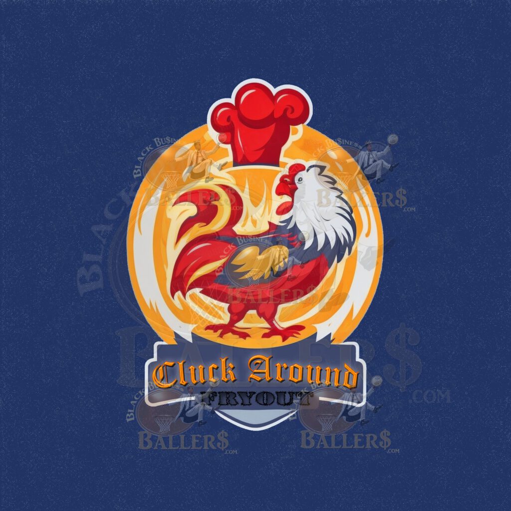 Cluck Around FryOut Business Brand Bundle (Logo Files + Reservation to Purchase .Com Web Domain)