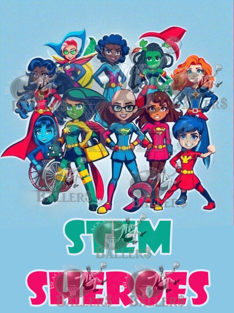 STEM Sheroes Business Brand Bundle (Logo Files + Reservation to Purchase .Com Web Domain and Social Media Pages)